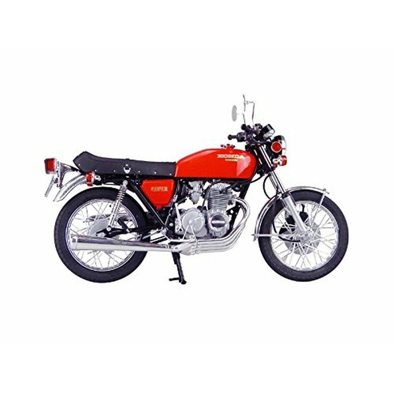 Aoshima 1/12 BIKE 015 本田CB400四缸1974型 組裝模型 - TwinnerModel