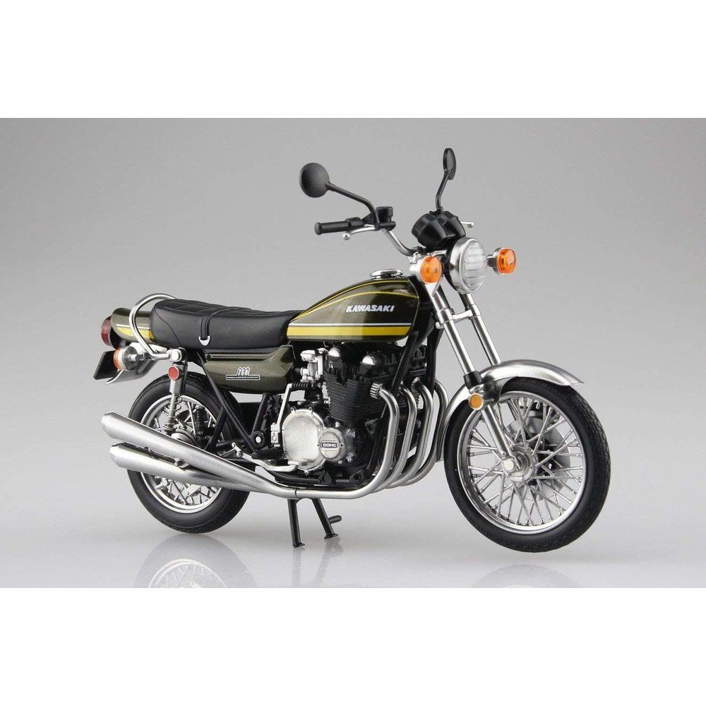 Aoshima 1/12 Finished Bike 川崎750RS(Z2)黃虎 - TwinnerModel