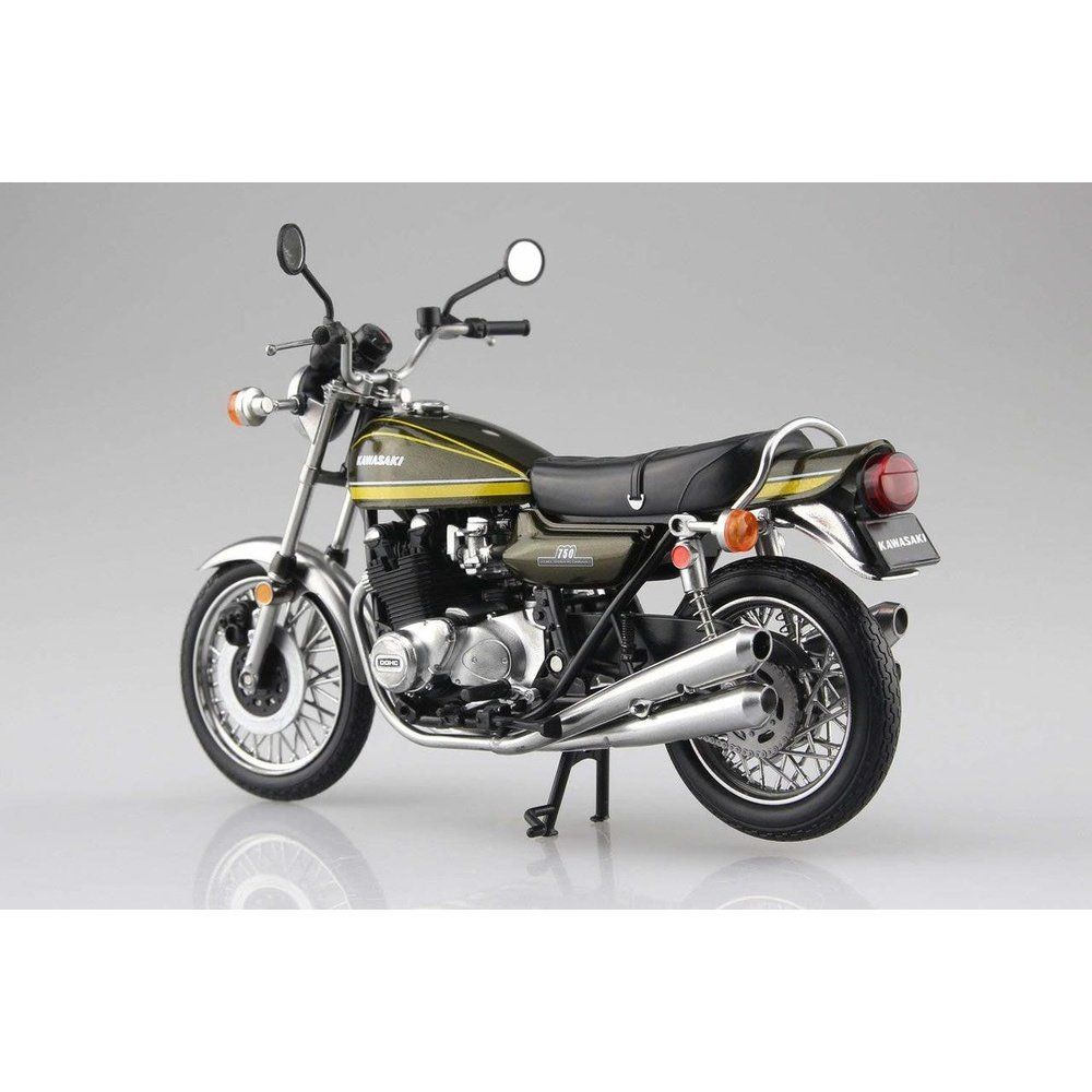 Aoshima 1/12 Finished Bike 川崎750RS(Z2)黃虎 - TwinnerModel