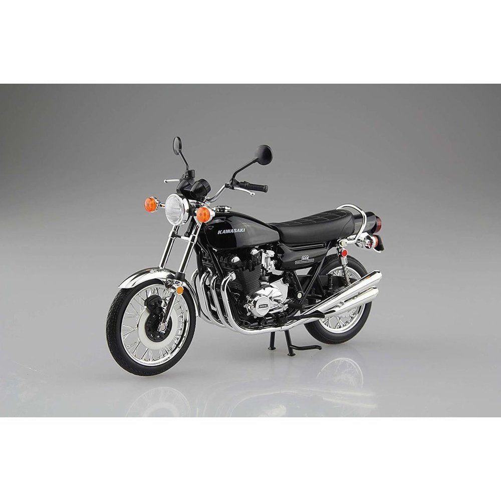 Aoshima 1/12 Finished Bike 川崎900 SUPER4(Z1)黑色 - TwinnerModel