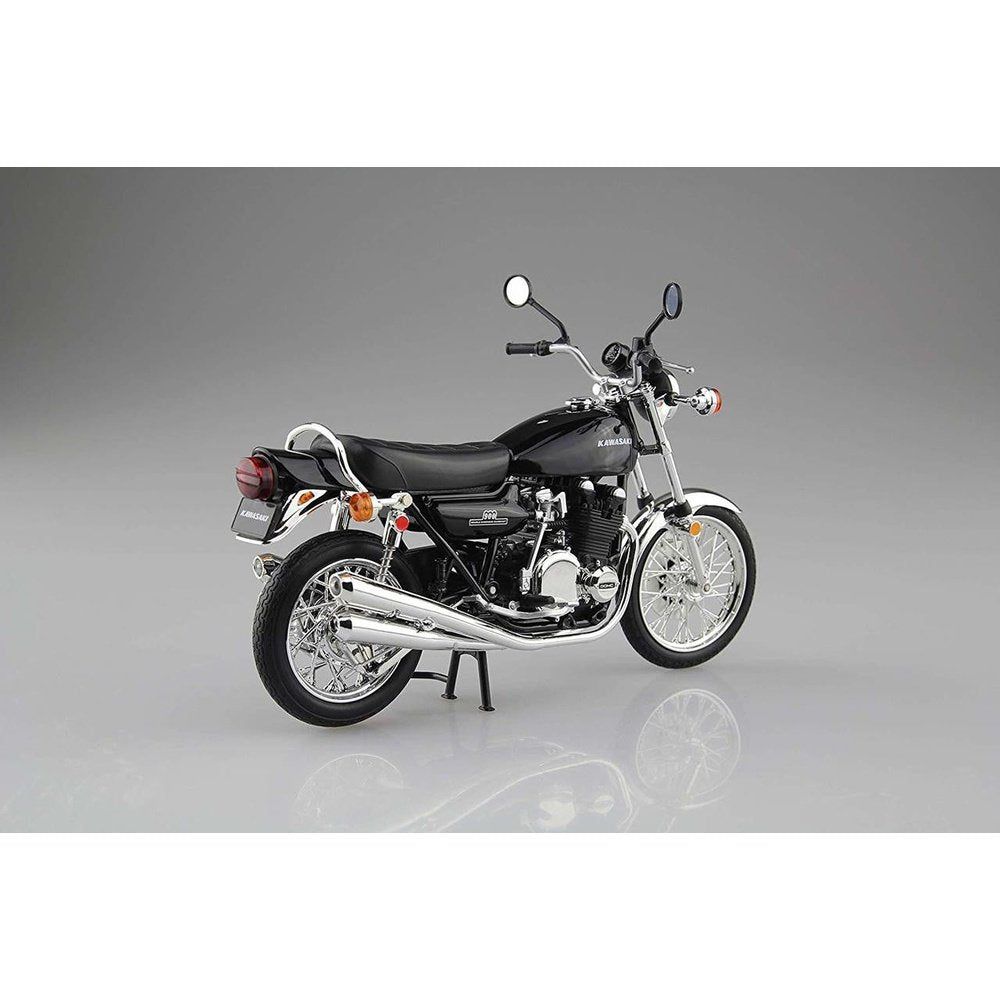 Aoshima 1/12 Finished Bike 川崎900 SUPER4(Z1)黑色 - TwinnerModel