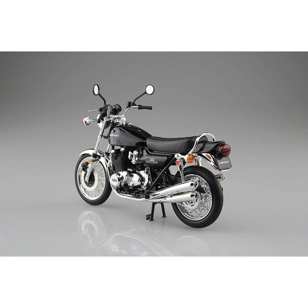 Aoshima 1/12 Finished Bike 川崎900 SUPER4(Z1)黑色 - TwinnerModel