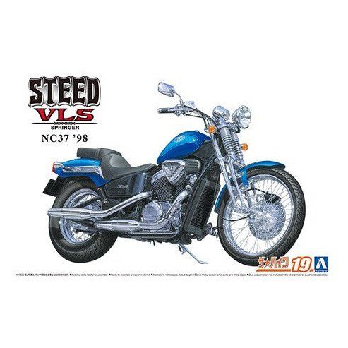Aoshima 1/12 The Bike 019 本田NC37 駿馬 VLS`98 組裝模型 - TwinnerModel