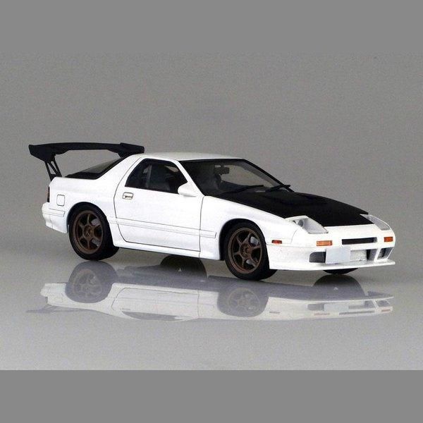 Aoshima 1/24 頭文字D 007 高橋涼介 FC3S RX-7 箱根對決仕樣 組裝模型 - TwinnerModel