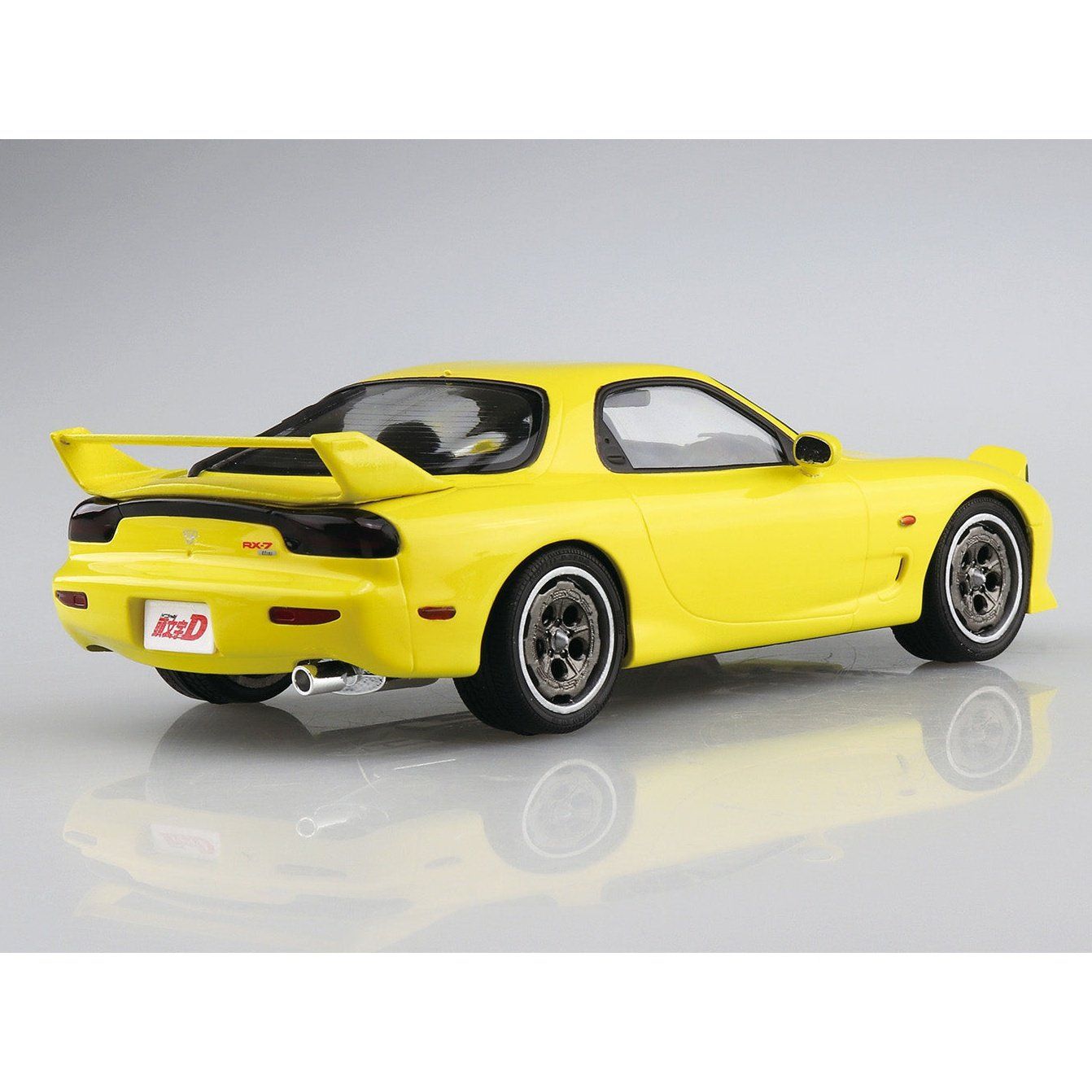 Aoshima 1/24 頭文字D 018 RX-7 FD3S 高橋啟介對SSR戰新規零件式樣 組裝模型 - TwinnerModel