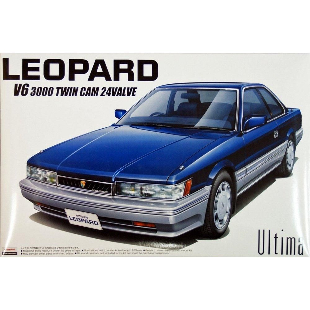 Aoshima 1/24 The Best Car GT 091 F31豹早期型`86 組裝模型 - TwinnerModel