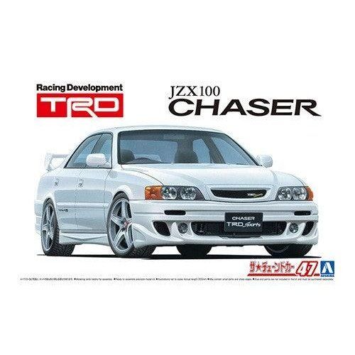 Aoshima 1/24 The Tuned Car 047 TRD JZX100 CHASER '98 組裝模型 - TwinnerModel