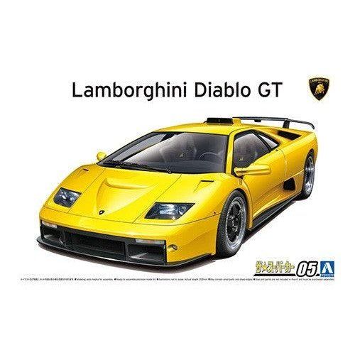 Aoshima 1/24 ZMC 005 林寶堅尼 DIABLO GT '99 組裝模型 - TwinnerModel