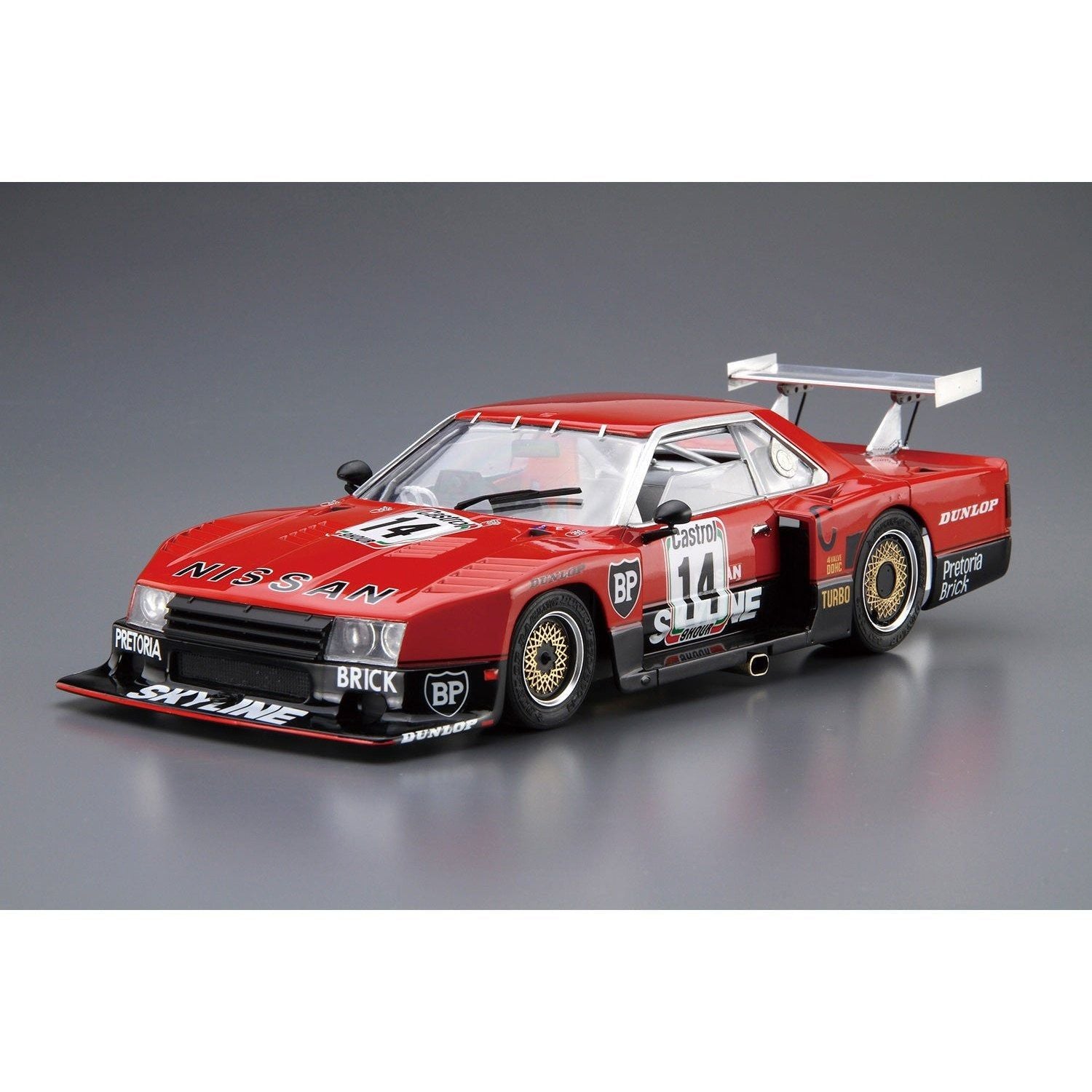 Aoshima 1/24 ZM 122 日產 R30 SKYLINE 渦輪增壓 KYALAMI 9H 1982 組裝模型 - TwinnerModel