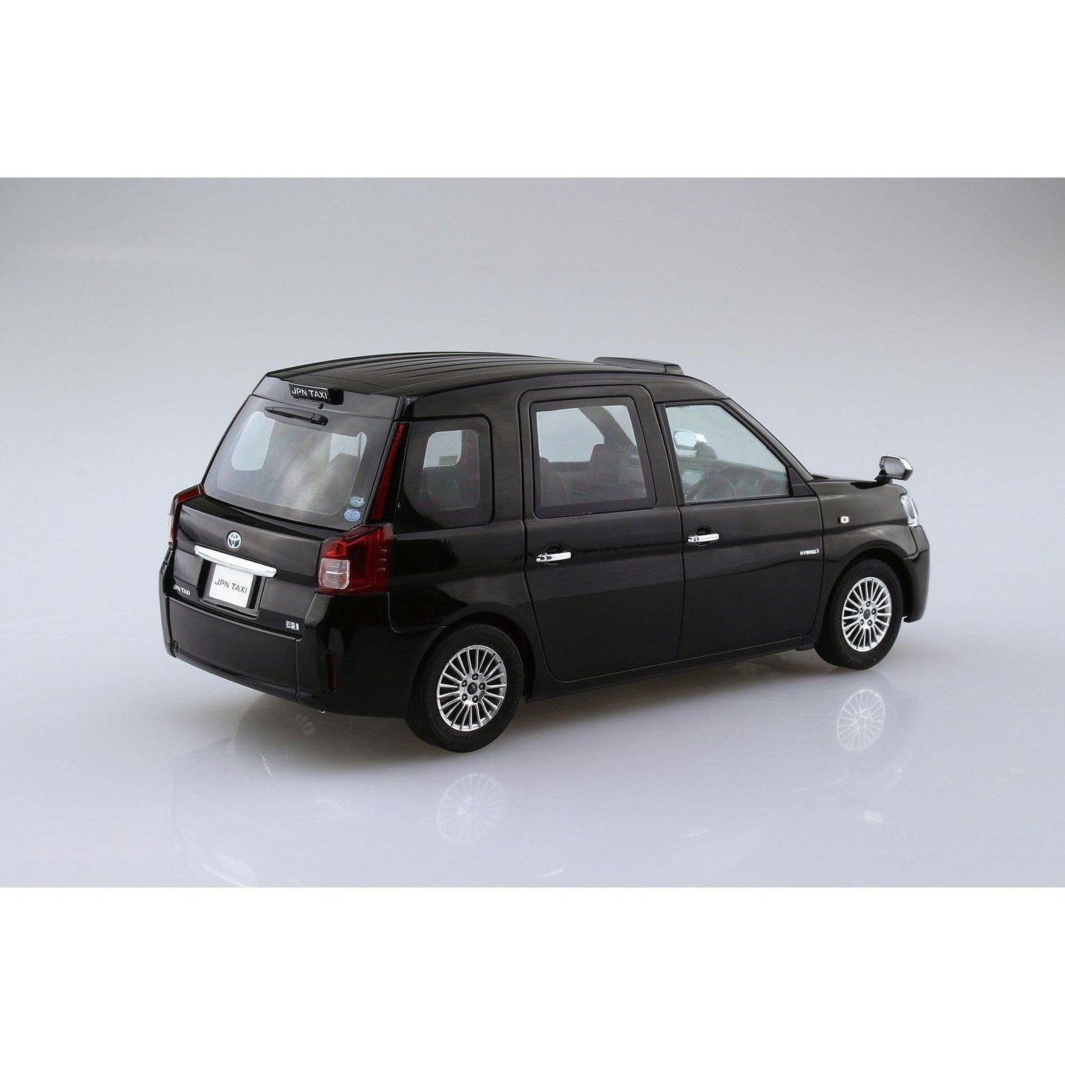 Aoshima 1/24 ZM SP 豐田 NTP10 日本計程車 '17 黑色 組裝模型 - TwinnerModel