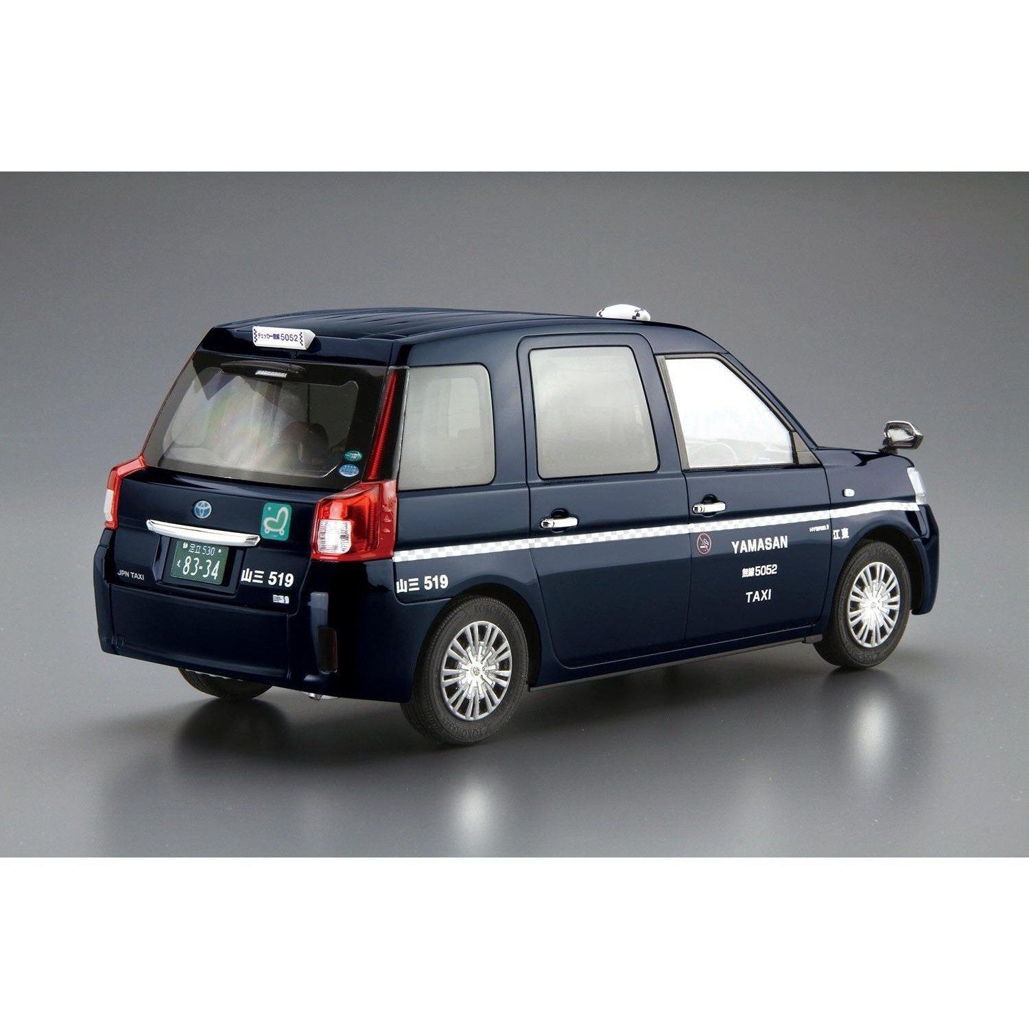 Aoshima 1/24 ZM SP 豐田 NTP10 日本計程車 '17 類型 Checker Cab 組裝模型 - TwinnerModel