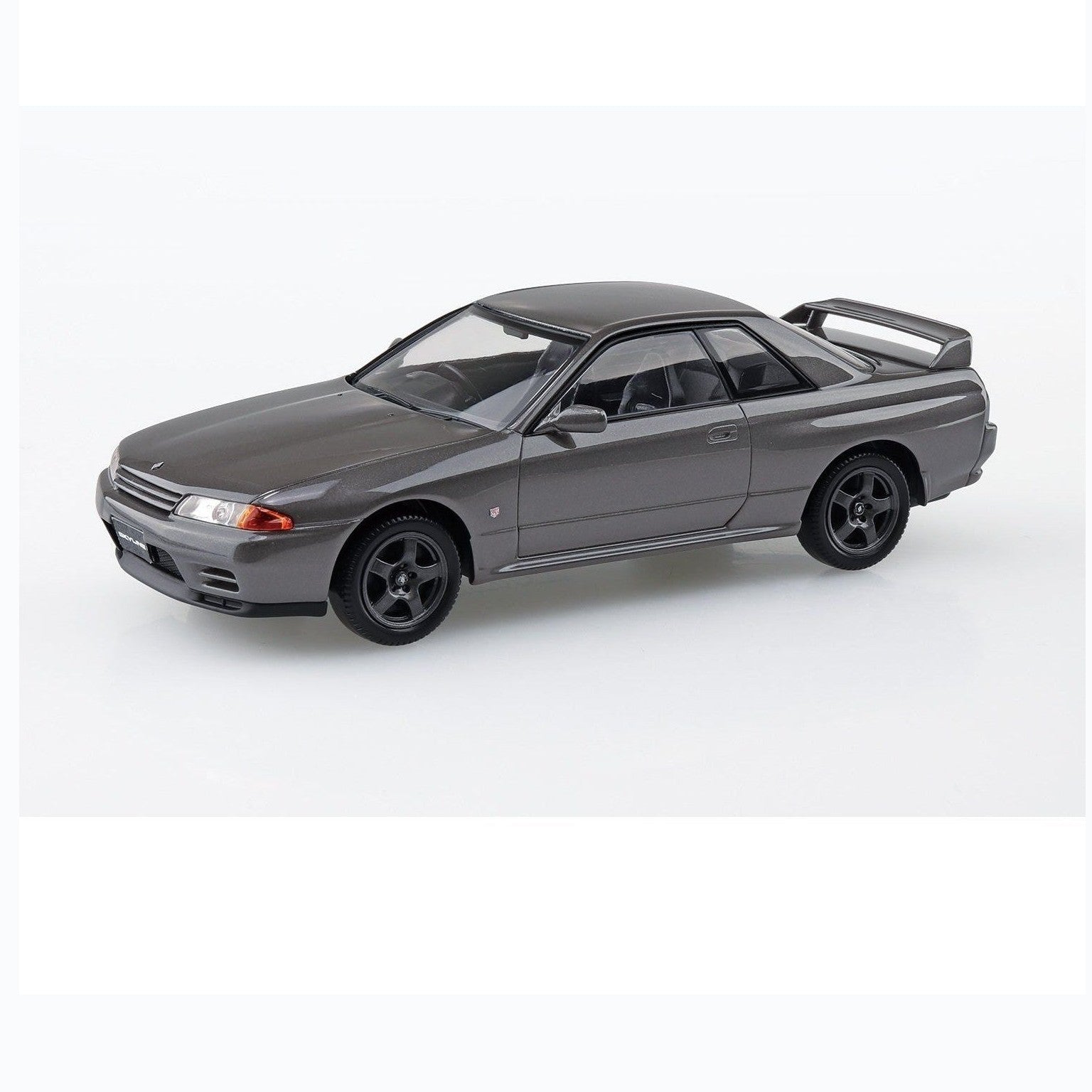 Aoshima 1/32 The SNAP-KIT 14A 日產R32 Skyline GT-R(槍灰金屬) 組裝模型 - TwinnerModel