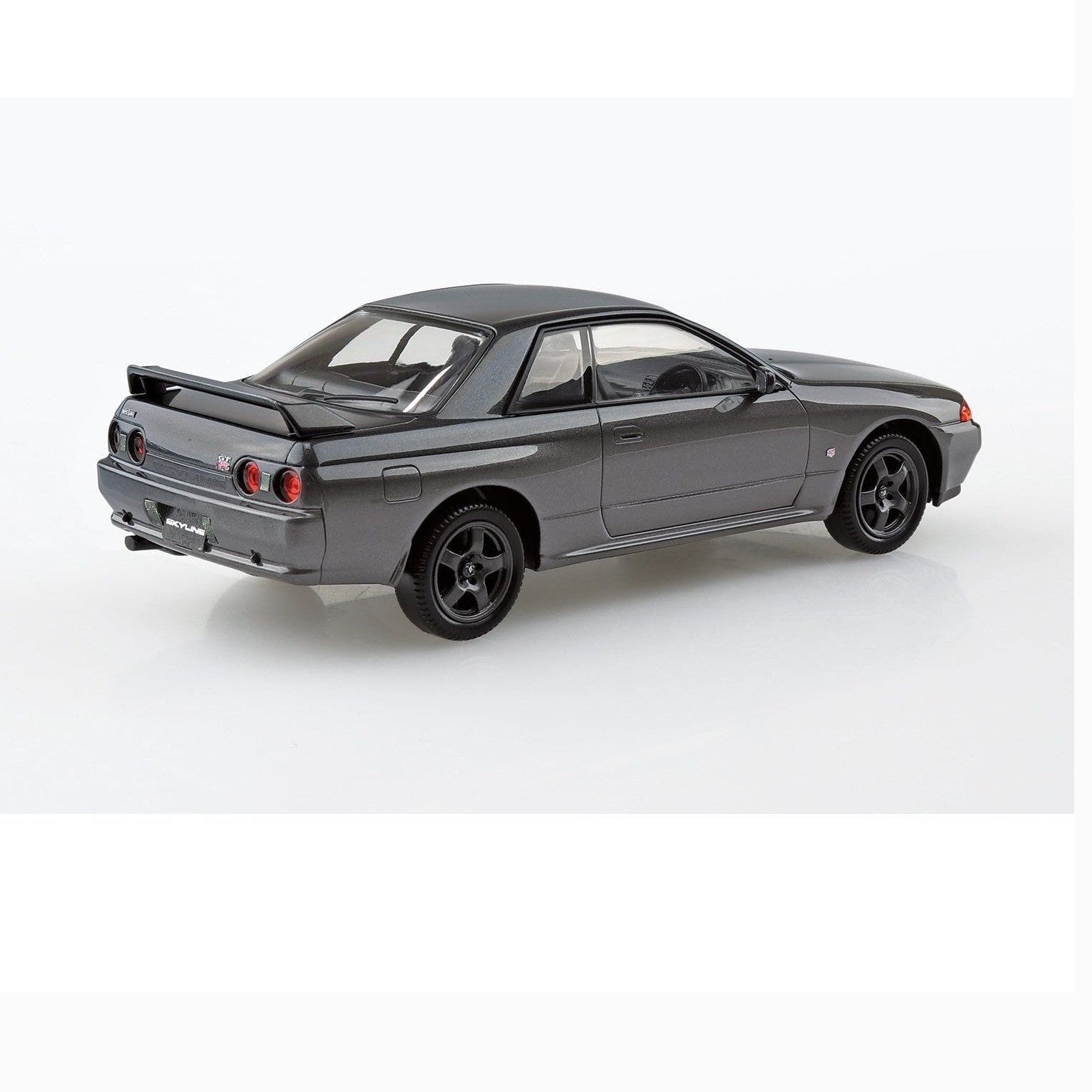Aoshima 1/32 The SNAP-KIT 14A 日產R32 Skyline GT-R(槍灰金屬) 組裝模型 - TwinnerModel