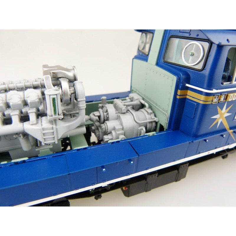 Aoshima 1/45 TM 001 柴油機車 DD51 北斗星 組裝模型 - TwinnerModel