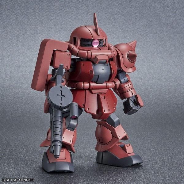 Bandai SDCS SET-02 RX-78-2 & MS-06S 紅彗星 機動戰士高達 組裝模型 - TwinnerModel