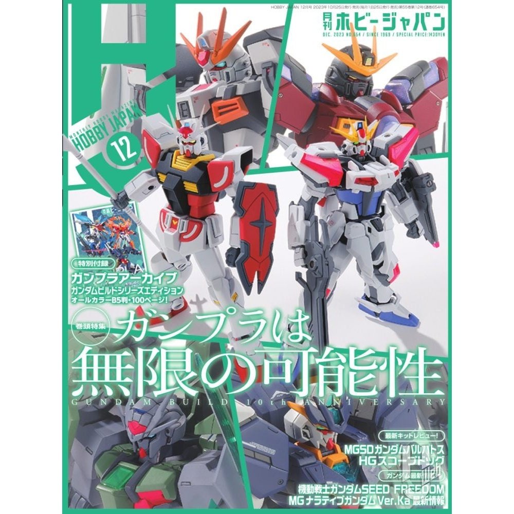 日本模型雜誌 HobbyJapan 2023年 12月號