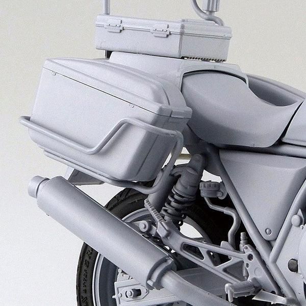 Aoshima 1/12 NAKED BIKE SP 本田 CB-400 SUPER FOUR摩托車/大阪府警Sky Blue Squad隊 組裝模型 - TwinnerModel