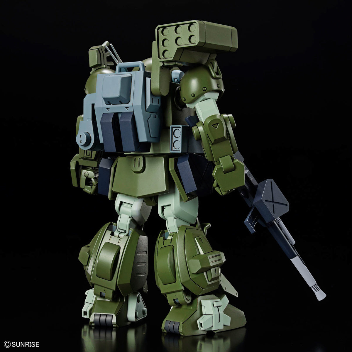 Bandai HG 裝甲騎兵 眼鏡鬥犬渦輪增壓器裝備 組裝模型