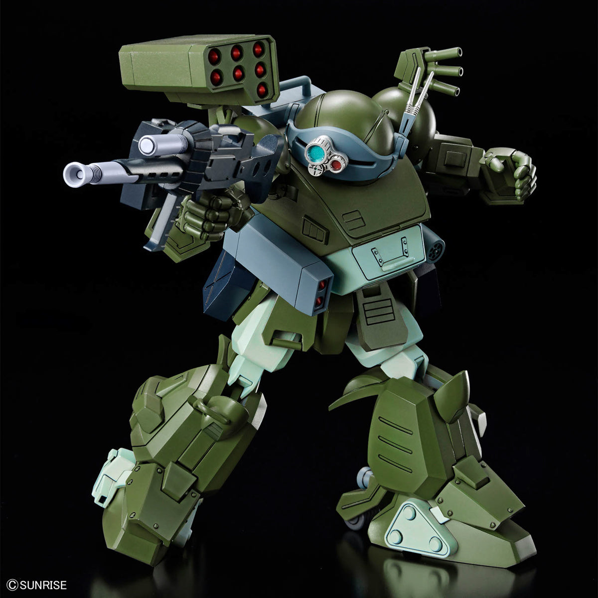 Bandai HG 裝甲騎兵 眼鏡鬥犬渦輪增壓器裝備 組裝模型