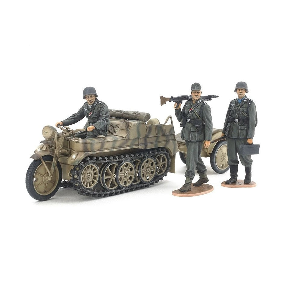 Tamiya 1/35 MM 35377 Germany Sd.Kfz.2 Mid-term Kettenkraftrad 組裝模型
