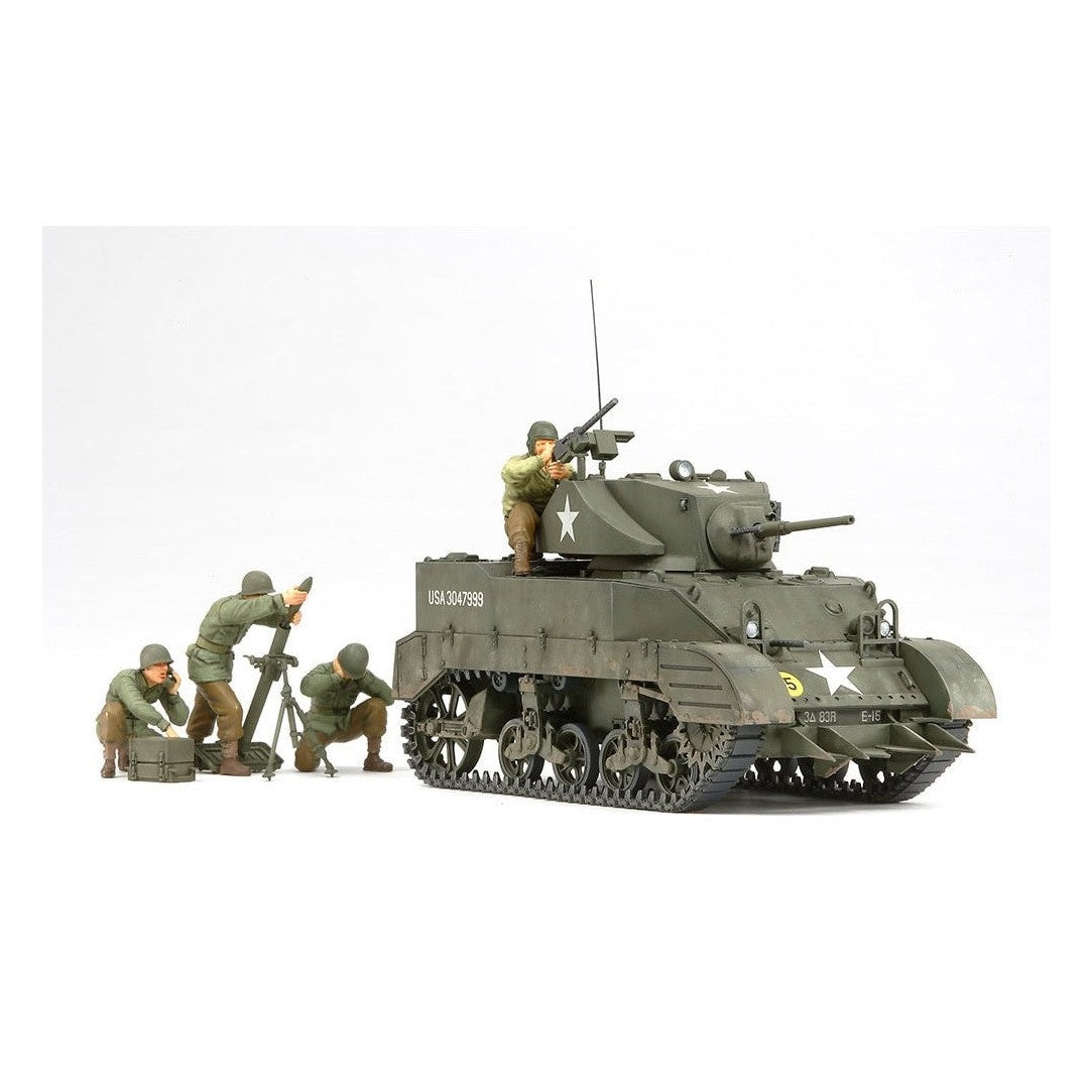 Tamiya 1/35 MM 35313 US Light Tank M5A1 Pursuit Operation Set 組裝模型