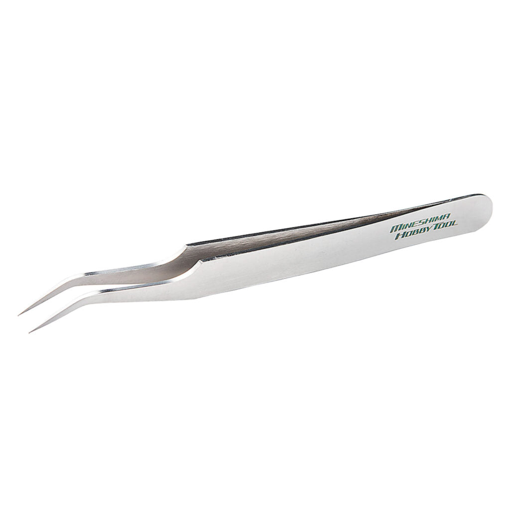 MINESHIMA F-108 PREMIUM TWEEZERS EAGLE CURVE TYPE