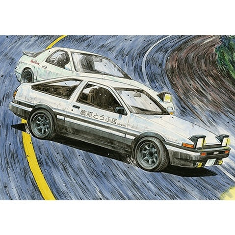 Fujimi 1/24 頭文字D ISD-01 reno前期型1600GT APEXAE86 藤原拓海 組裝模型