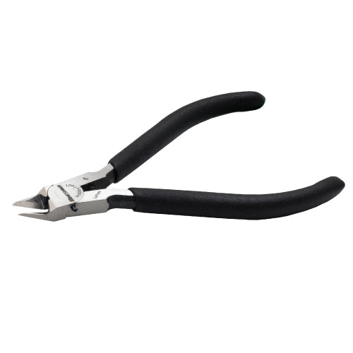 MINESHIMA D-25 薄刃斜口鉗 (黑柄)
