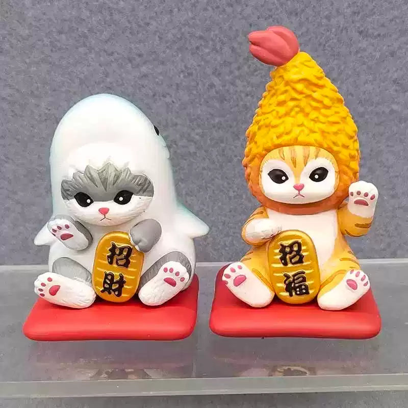 精選預訂 - mofusand 盲盒 系列- 炸蝦招財貓擺件
