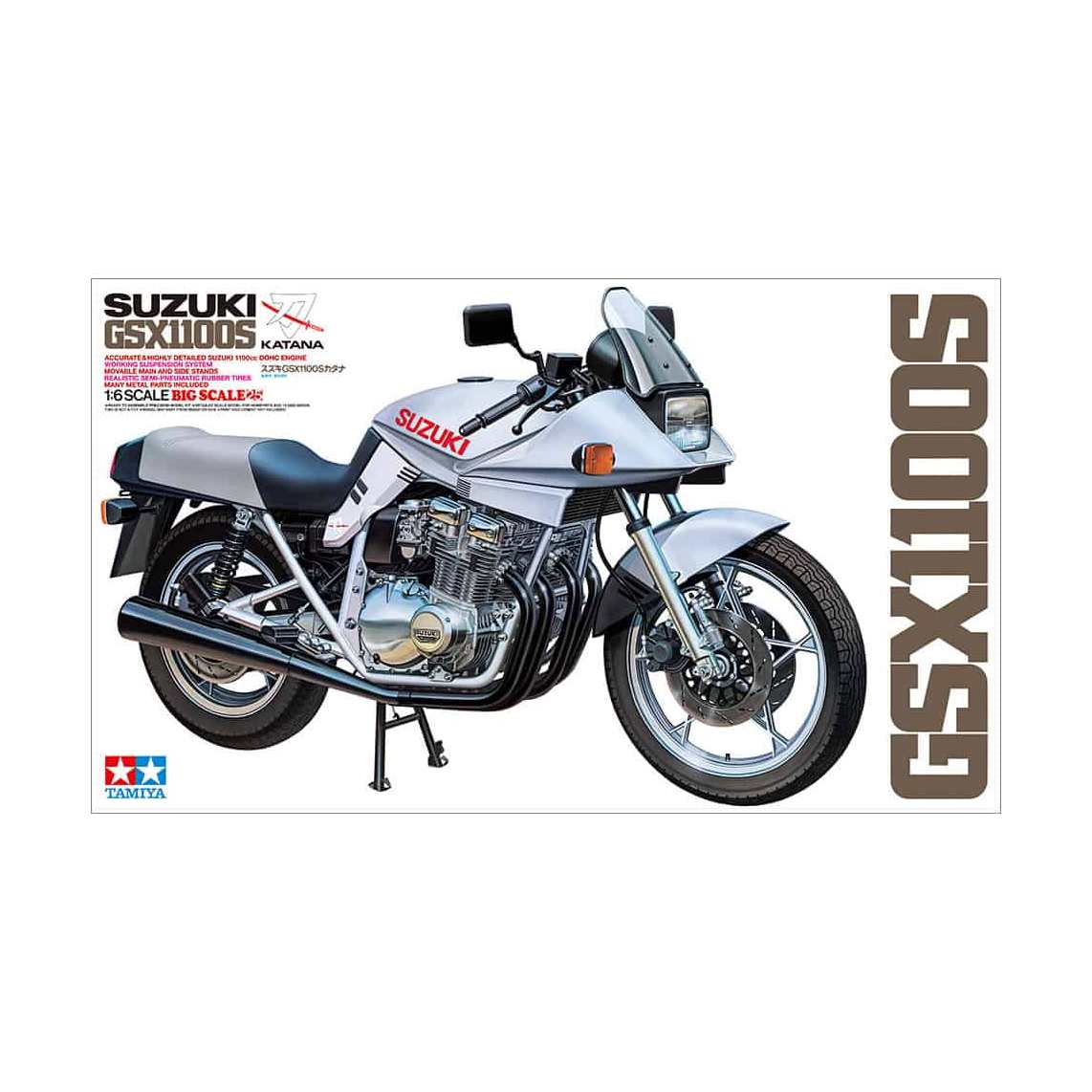 Tamiya 1/6 Big Bike 16025 Suzuki GSX1100S Katana 組裝模型