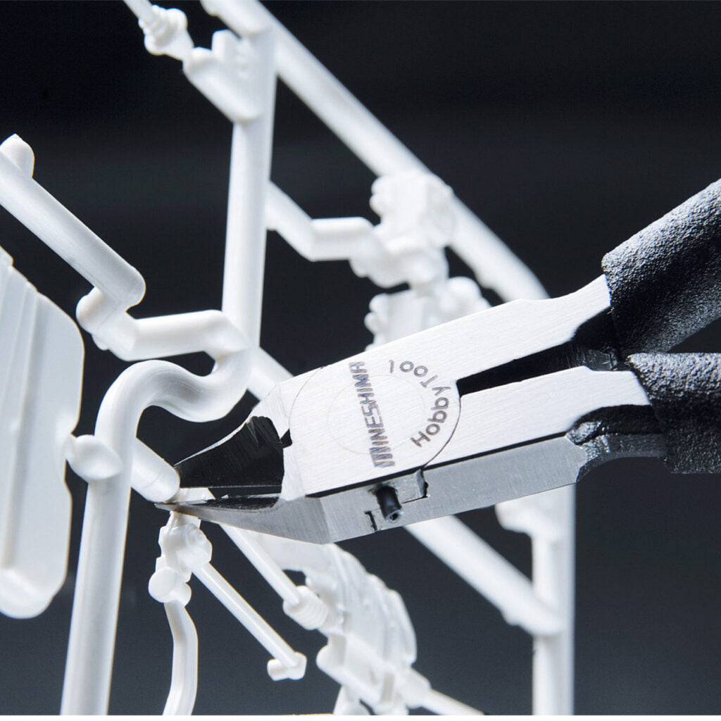 MINESHIMA D-25 薄刃斜口鉗 (黑柄)