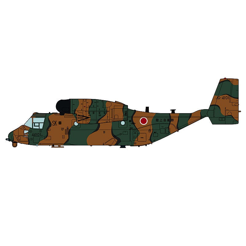 Hasegawa 1/72 Aircraft MV-22B Osprey `J.G.S.D.F.´ 組裝模型