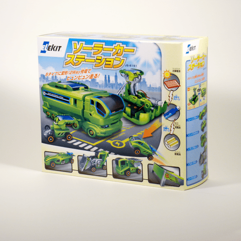 Elekit EK 6151 solar vehicle station assembly model