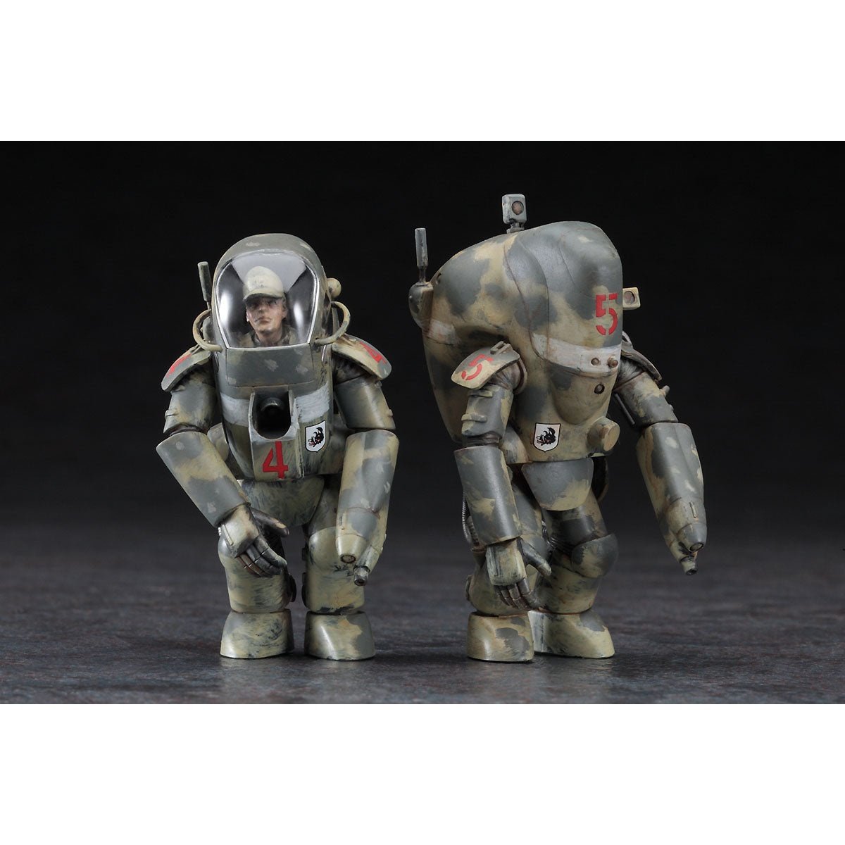 Hasegawa 1/35 Ma.K P.K.A. Ausf.G Gustav & Ausf.M Melusine (Set of 2) Plastic Model Kit