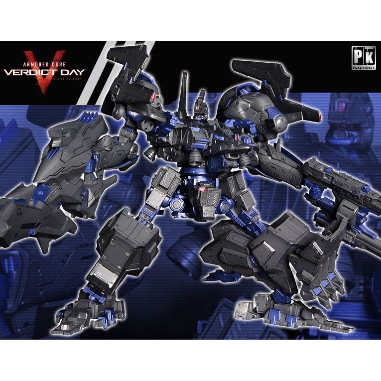 Kotobukiya 1/72 Armored Core CO3 Malicious R.I.P.3M (Blue Magnolia) Plastic Model Kit
