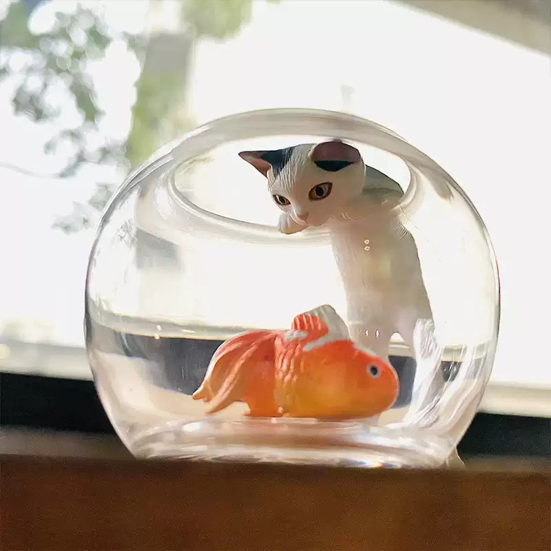 精選預訂 - KITAN CLUB 盲盒 系列- 睇金魚嘅貓貓1套4款