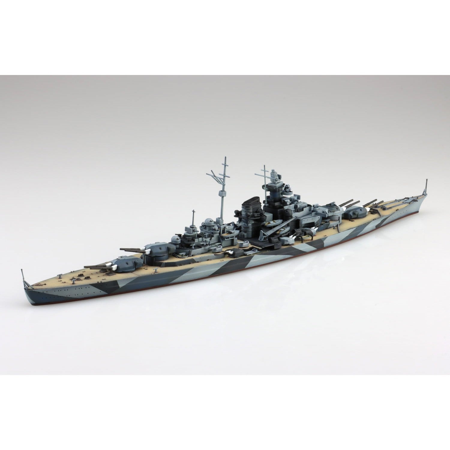 Aoshima 1/700 WL 619 德國戰艦提爾皮茨號 組裝模型