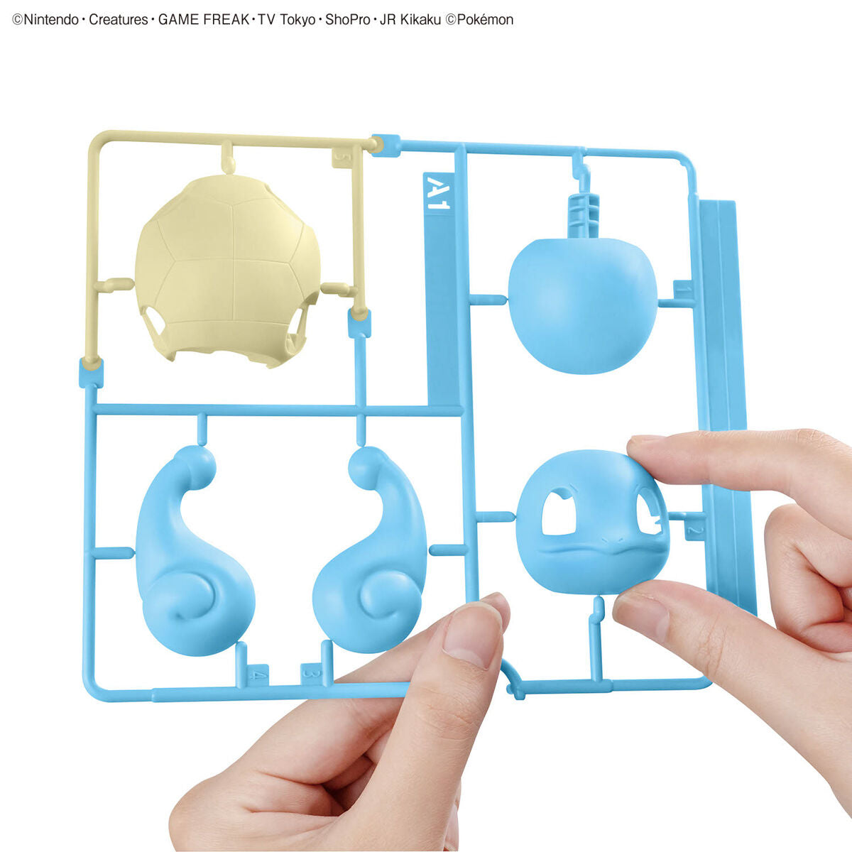 Bandai Pokemon Plamo Quick!! 017 Squirtle Plastic Model Kit