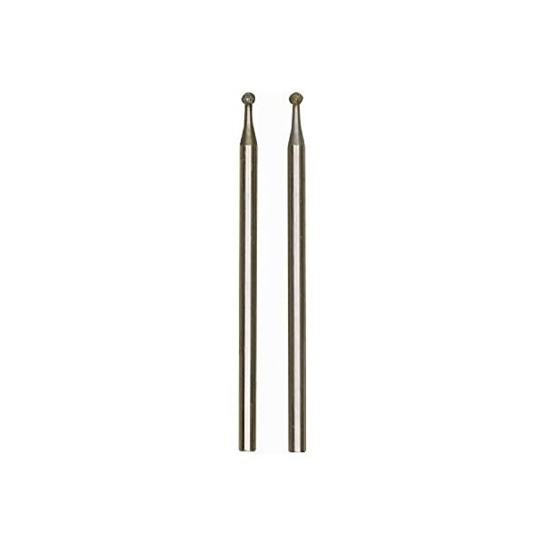 PROXXON 28222 Diamond grinding bit round , 2 pcs., 1.8 mm - TwinnerModel