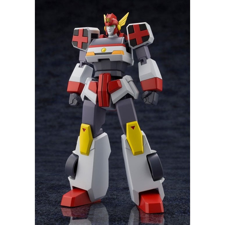 Kotobukiya FRAME ARMS 骨裝機兵 勇者警察迪克&火焰強化配件 組裝模型 - TwinnerModel