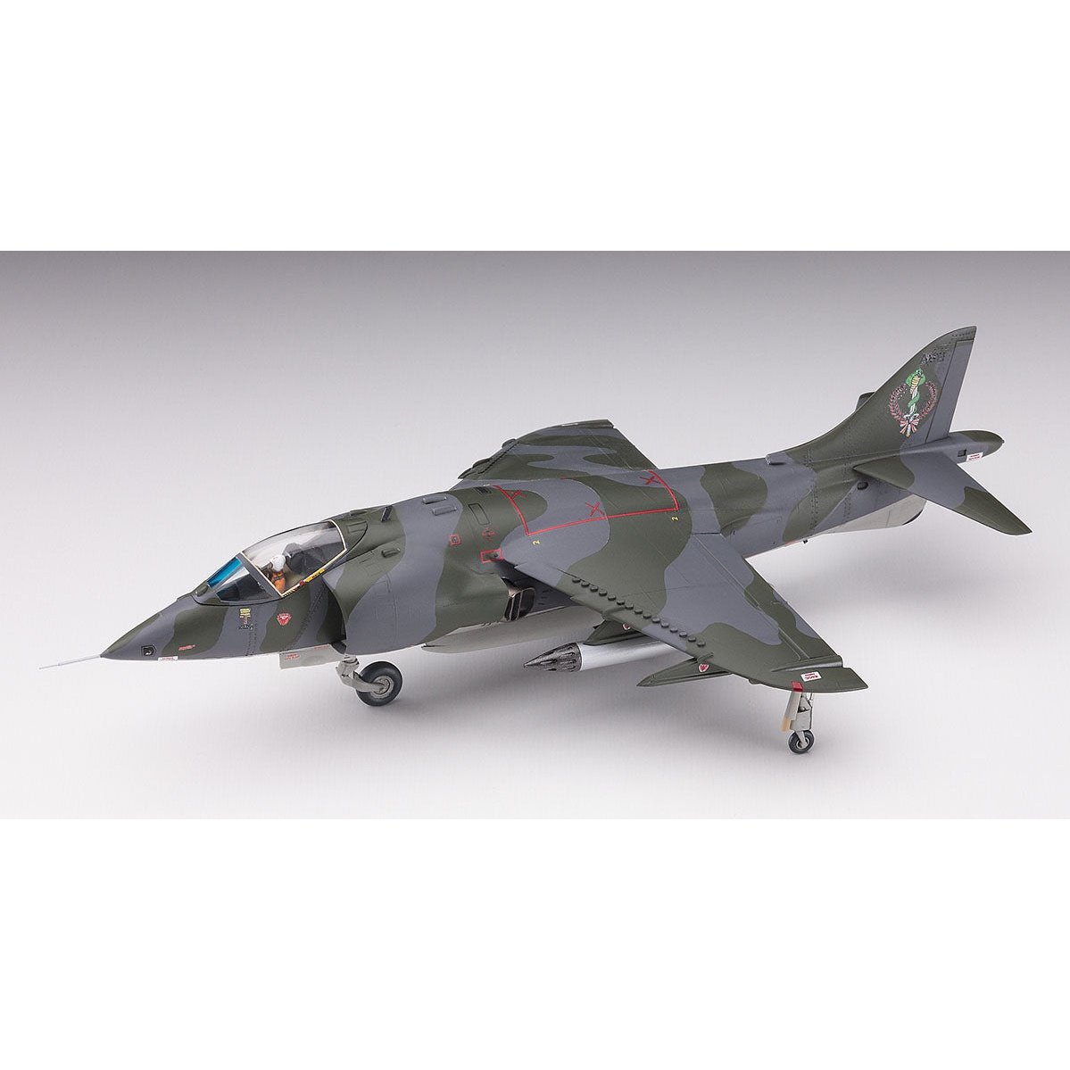 Hasegawa 1/72 Area 88 AV-8A HARRIER `KIM ABA` 組裝模型 - TwinnerModel