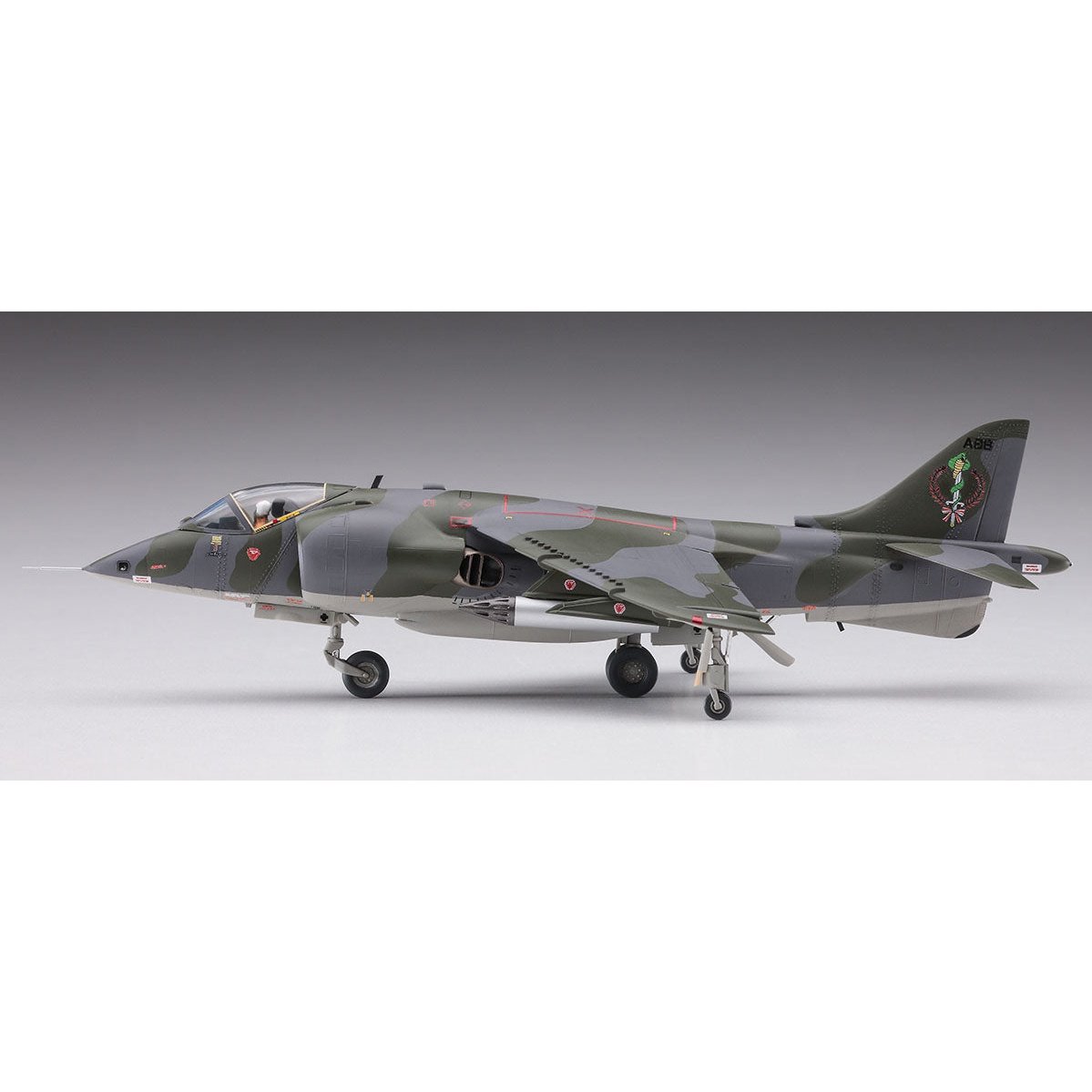 Hasegawa 1/72 Area 88 AV-8A HARRIER `KIM ABA` 組裝模型 - TwinnerModel