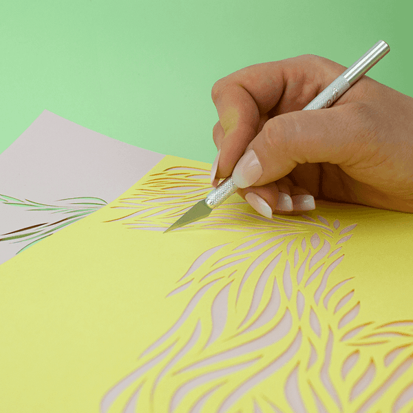 Excel Blade 16001 K1 Knife, Light Duty Round Aluminium with Safety Cap - TwinnerModel