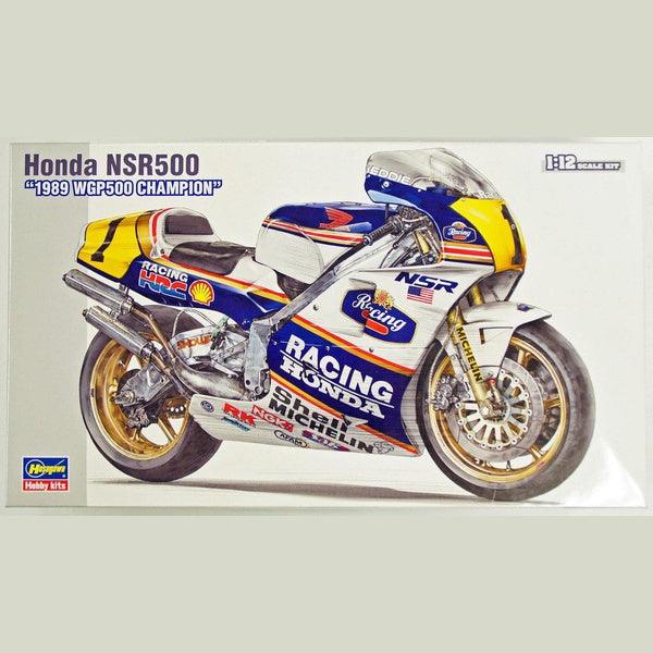 Hasegawa 1/12 BK 21504 HONDA NSR500 `1989 WGP500 CHAMPION Plastic Model Kit  - 千里達模型– TwinnerModel