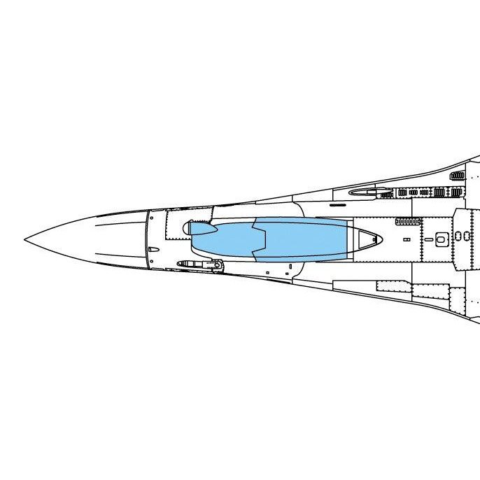 Hasegawa 1/72 AF SU-35 FLANKER`UAV` 組裝模型 - TwinnerModel