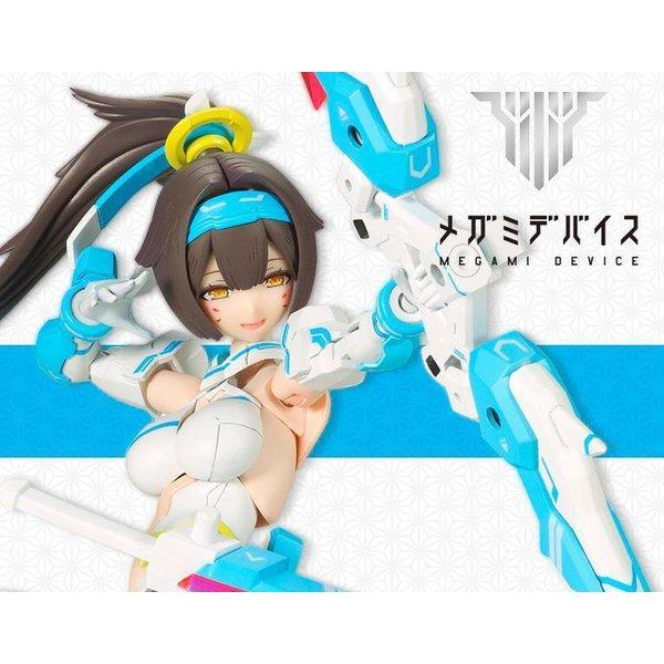 Kotobukiya Megami Device 女神裝置 6.1 侍 朱羅 弓兵 蒼衣 組裝模型 - TwinnerModel