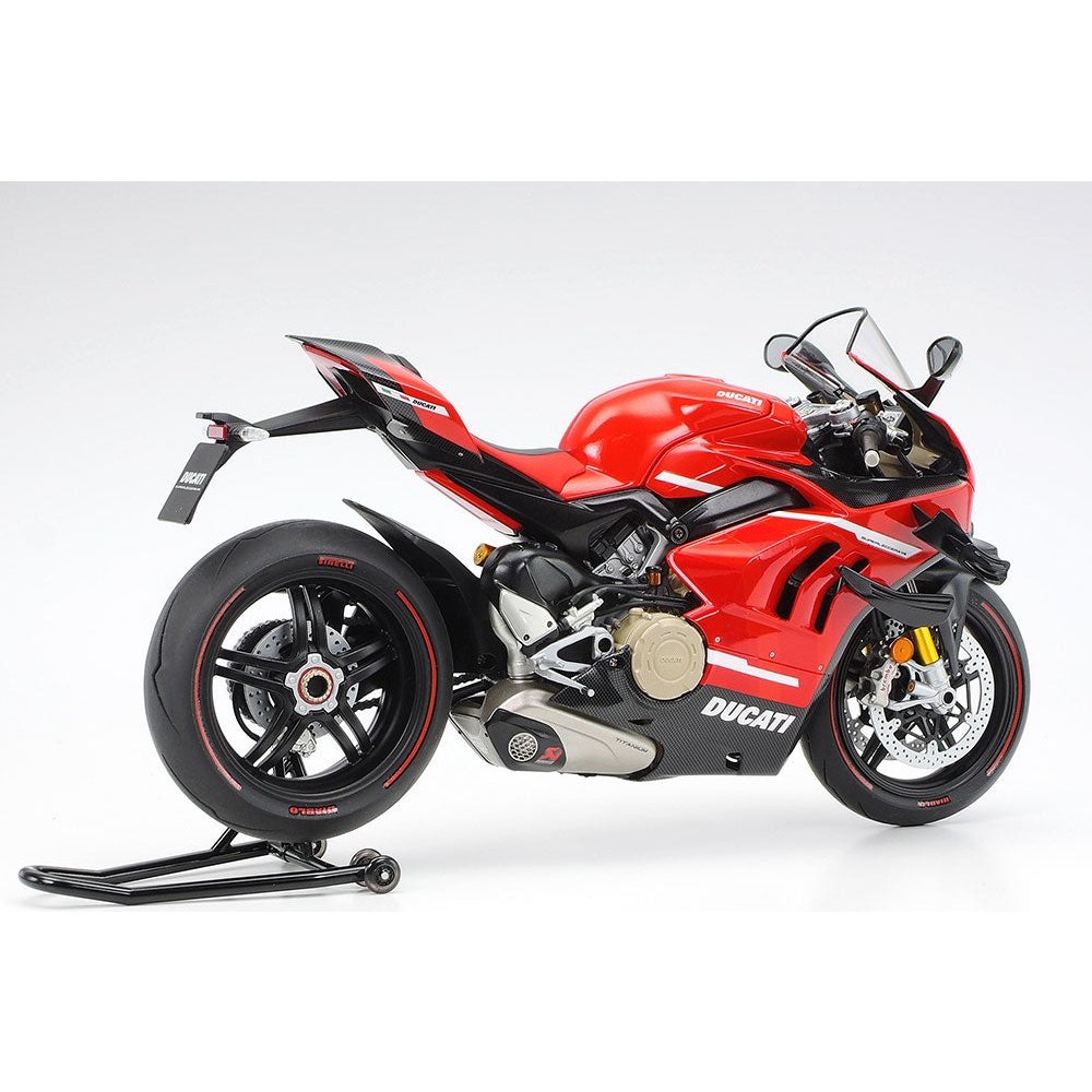 Tamiya 1/12 Motorcycle 140 DUCATI SUPERLEGGERA V4 組裝模型 - TwinnerModel