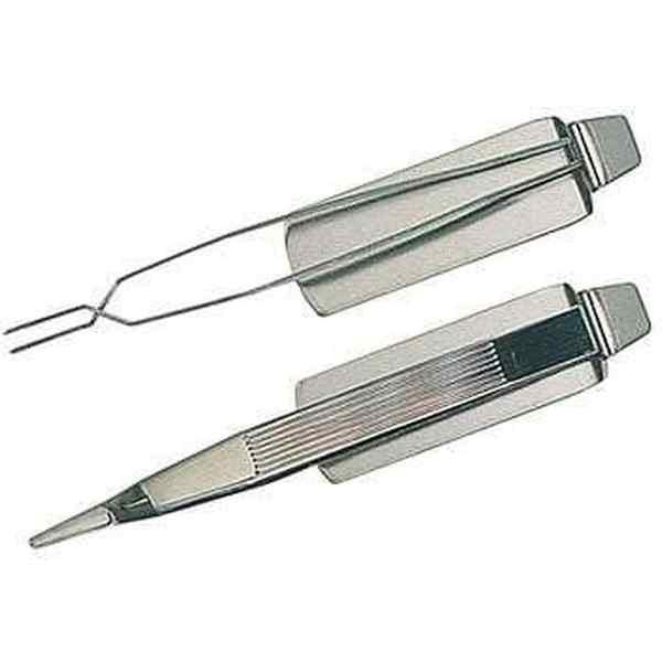 Mineshima 13067 Clip Tweezers w/Stand 110m/m - TwinnerModel