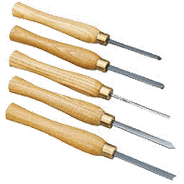 PROXXON 27023 Five piece HSS chisel set - TwinnerModel