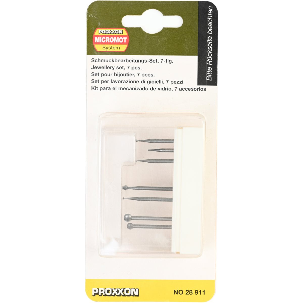 PROXXON 28911 Tool Set for Jewelry Working, 7-Piece - TwinnerModel